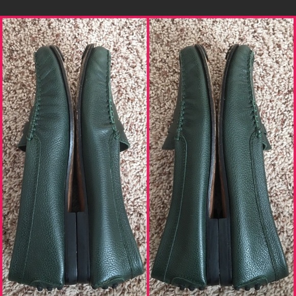 SOLD - Green TOD’s Loafers - Picture 2 of 8